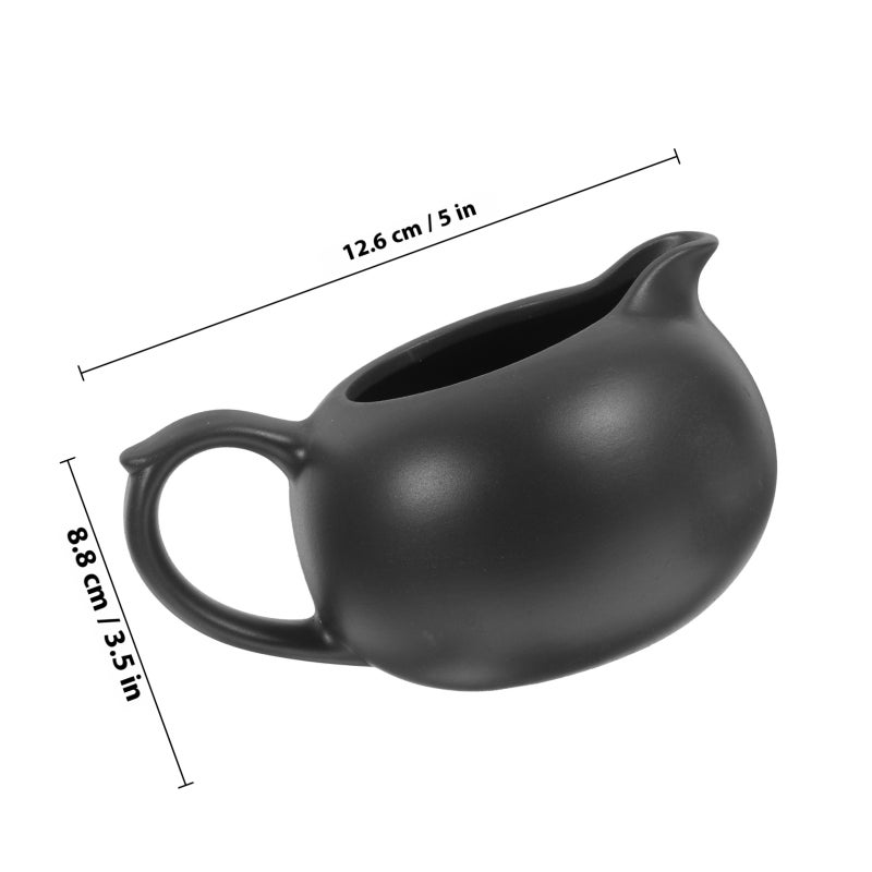Cream Kettle, Elegant Ceramic Design for Home and Cafe Use, Durable Construction - Image 2