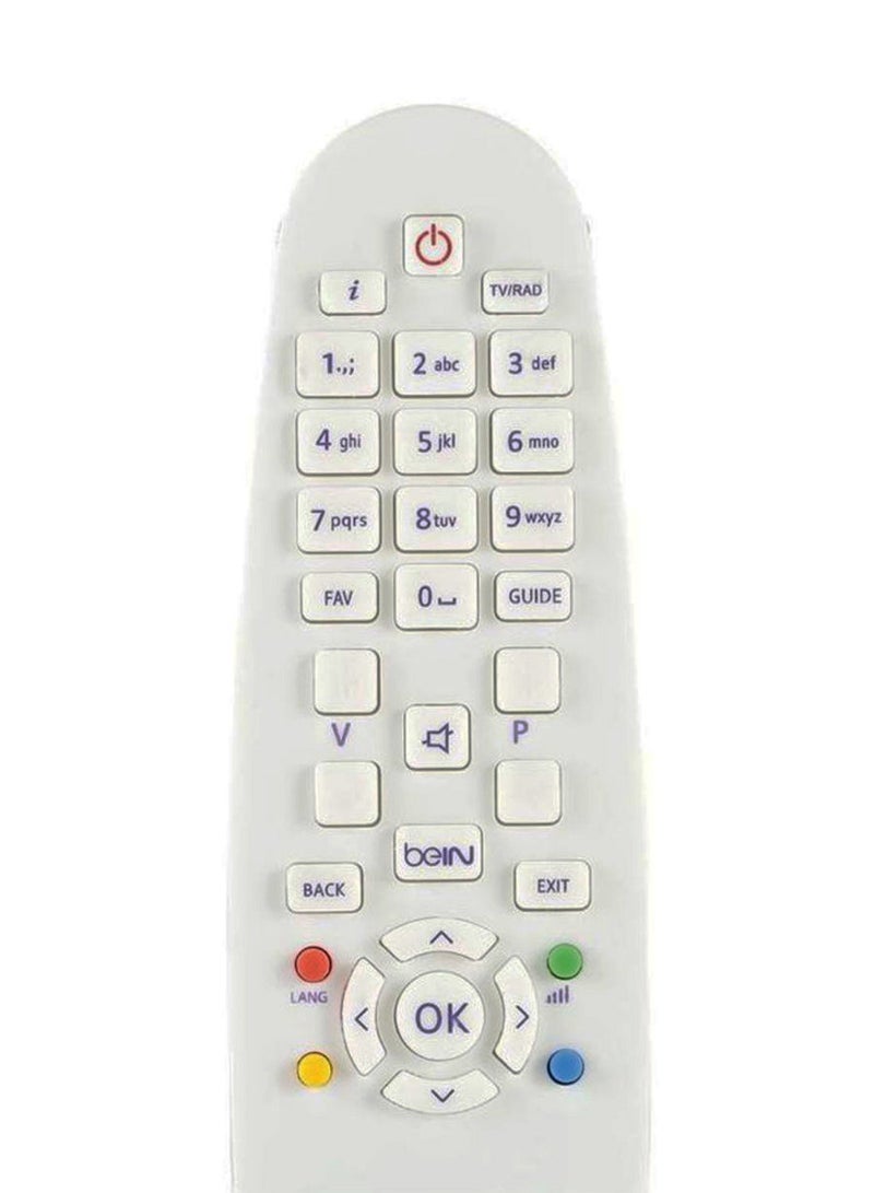 Bein Sport Receiver TV Remote Control White/Purple - Image 2