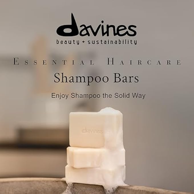 Davines MOMO SHAMPOO BAR, MOISTURIZING FORMULA FOR ALL HAIR TYPES, GENTLY CLEANSE AND ADD SHINE, 100 G. - Image 3