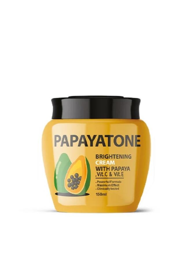 MELANO Papayatone Skin Brightening Crem 150ml - Image 1