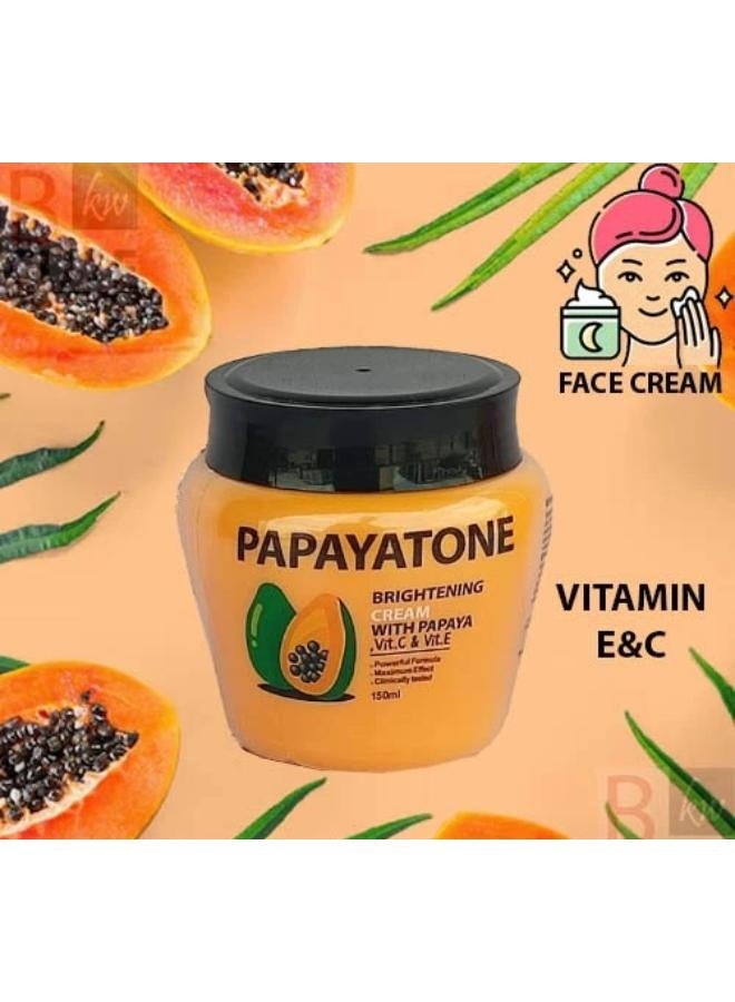 MELANO Papayatone Skin Brightening Crem 150ml - Image 2