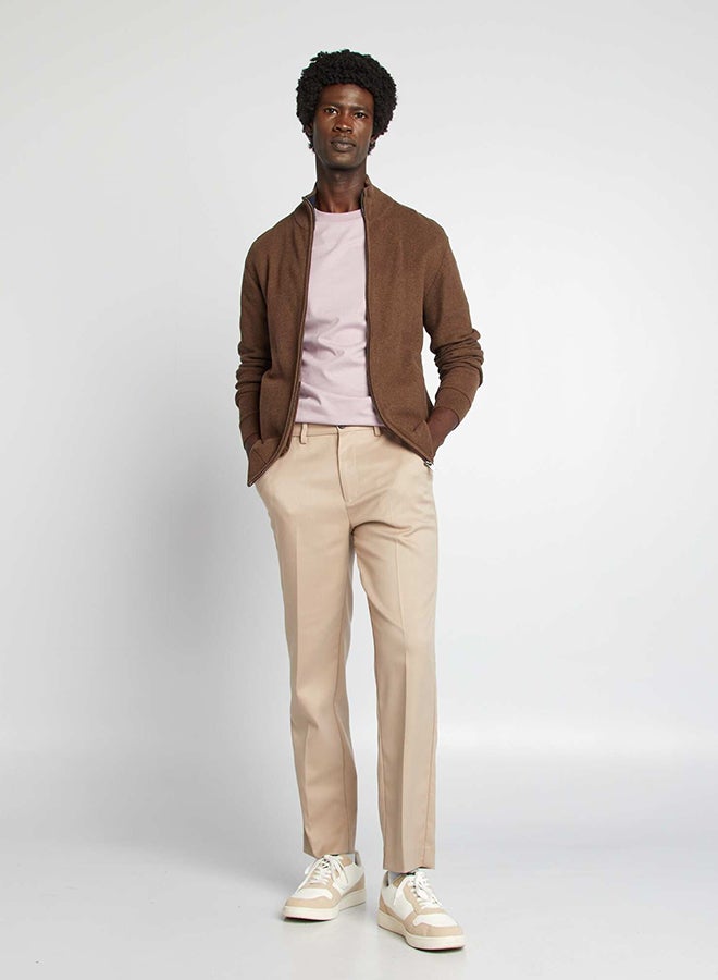 Kiabi High neck zip-up cardigan  - Image 2