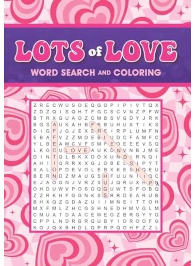 Lots of Love Word Search and Coloring 