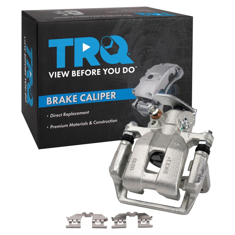 TRQ Rear Right Brake Caliper wBracket Passenger Side Compatible with 20132017 Honda Accord