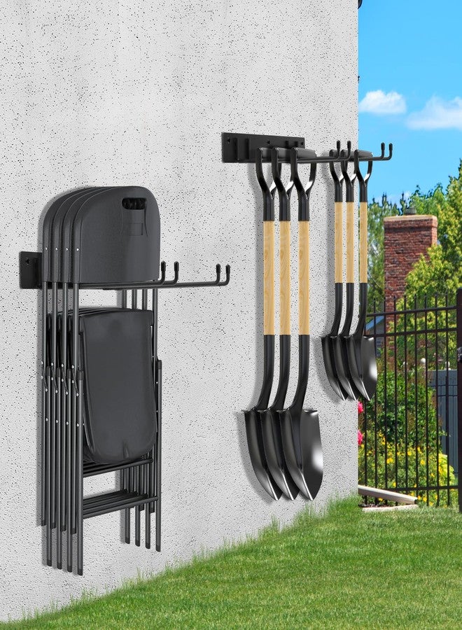 Neiteli Heavy Duty Folding Chair Storage Rack - 2-Pack, Max Load Capacity of 240 LBS, Versatile Tool & Foldable Chair Hanger - Image 2