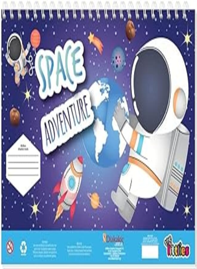 Must THE LITTLIES ΒΟΥ PAINTING BLOCK 23X33 40SH STICKERS-STENCIL- 2DESIGNS