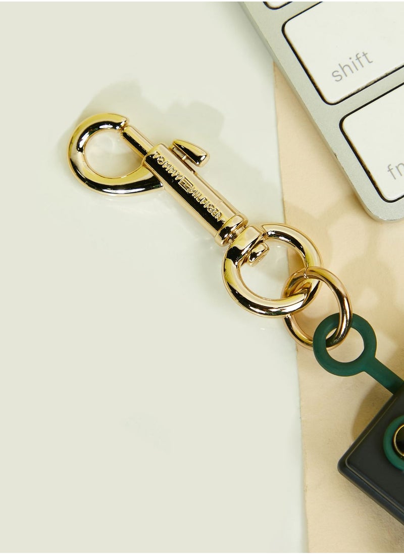 TOMMY HILFIGER - Logo Keyfob - Image 1