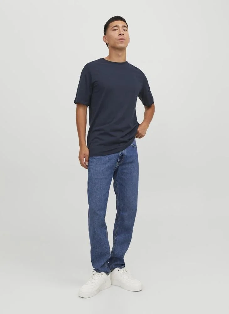 JACK & JONES  Essential Crew Neck T-Shirt for Men | Best Price UAE