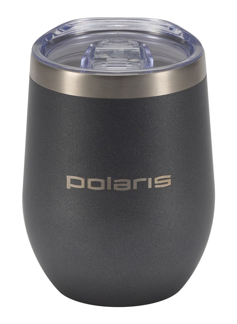 Polaris Coffee Machine PACM 2081AC WIFI IQ Home AS Black Remote control via Wi-FI. 40 drinks. Includes a thermal mug and a glass milk container. Heater type - Thermoblock Power - 1500 W Pump pressure - 20 bar Water tank volume - 1.8 l Bean hopper volume 250 g Cappuccino maker type - automatic Display - color touch  - Image 5