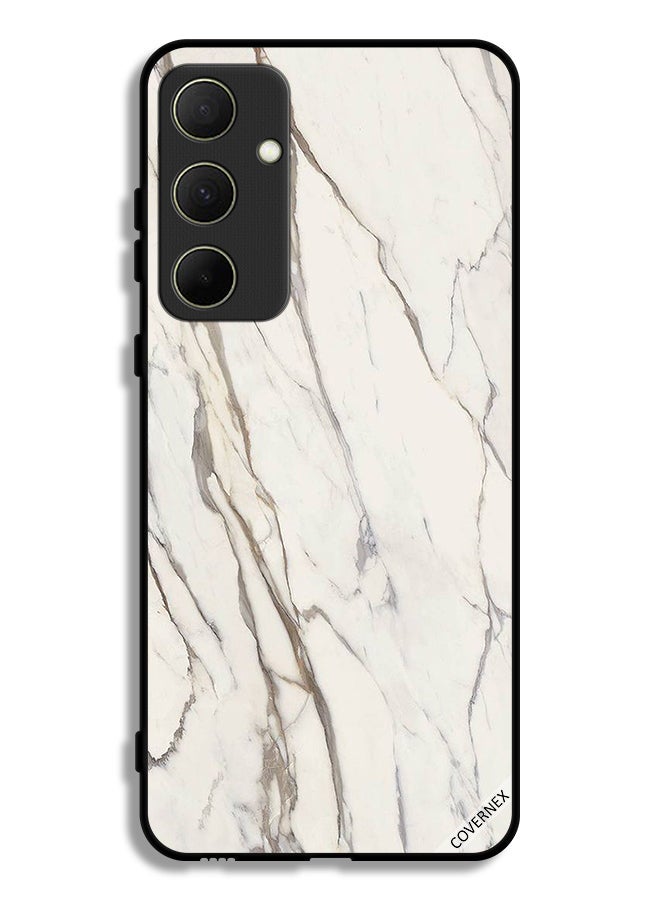 Covernex Samsung Galaxy A35 5G Protective Case Cover Marble Design Pattern - Image 1