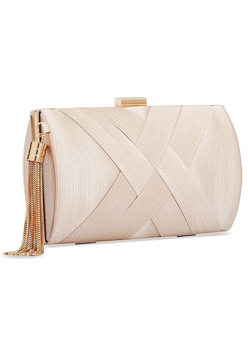 SYOSI Womens Evening Clutch Bag Designer Evening Handbag, Lady Party Clutch Purse - Image 1