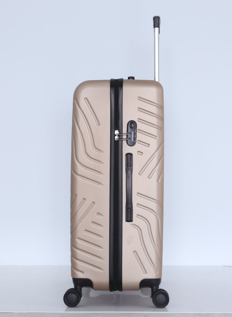 STARLIFE 3 Piece ABS Hard side Trolley Luggage Set Spinner Wheels with Number Lock - Image 5