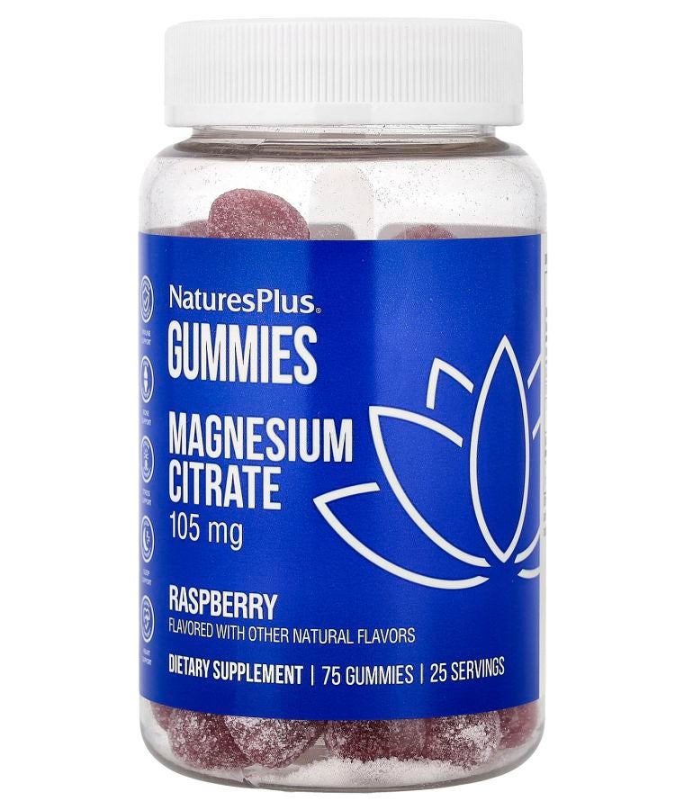 جواهر المغنيسيوم سترات بنكهة التوت 75 جواهر (35 ملغ لكل جواهر)