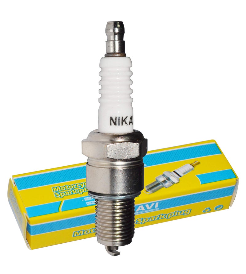 NIKAVI SP07 Power Spark Plug Compatible for MARUTI SUZUKI INDIA LTD Omni 0.8 MPFI - Image 1