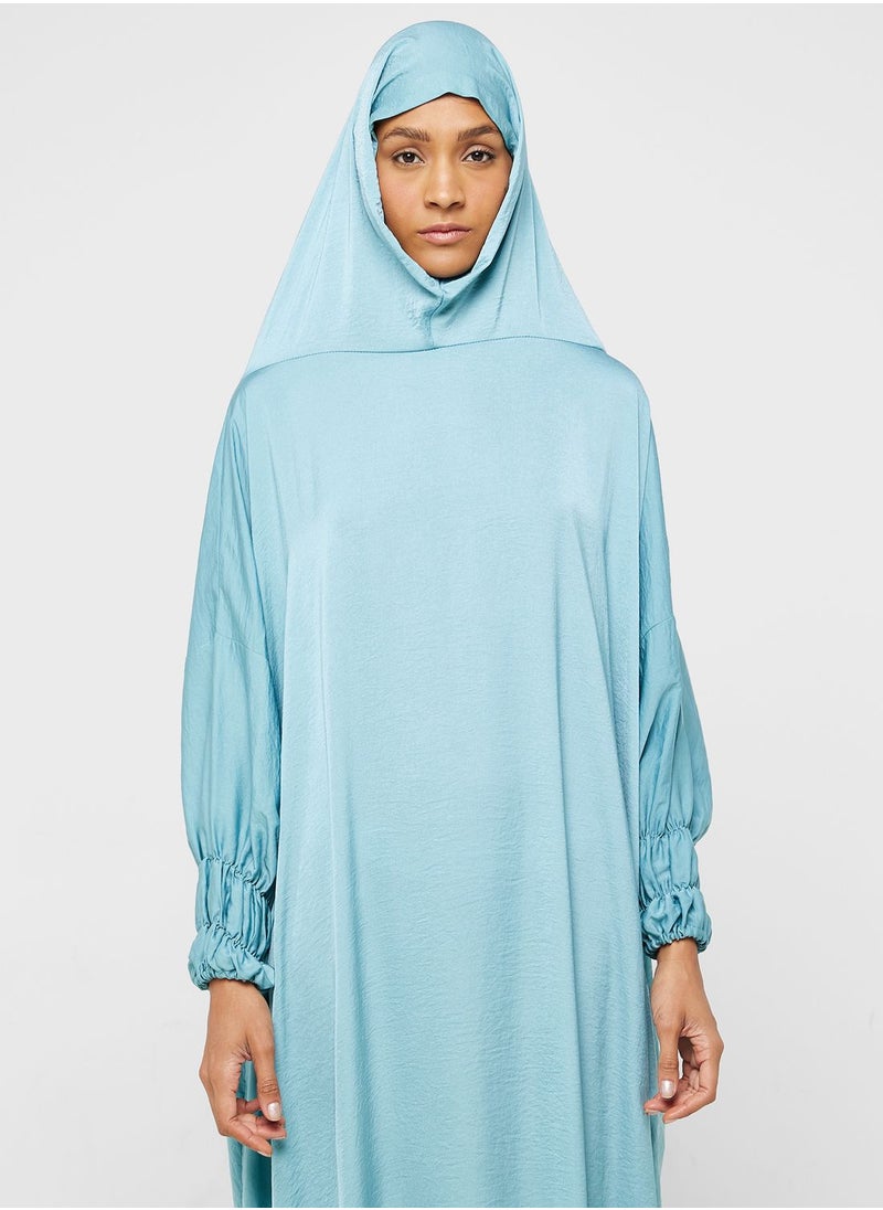 hayas closet - Shirred Sleeve Prayer Dress - Image 1