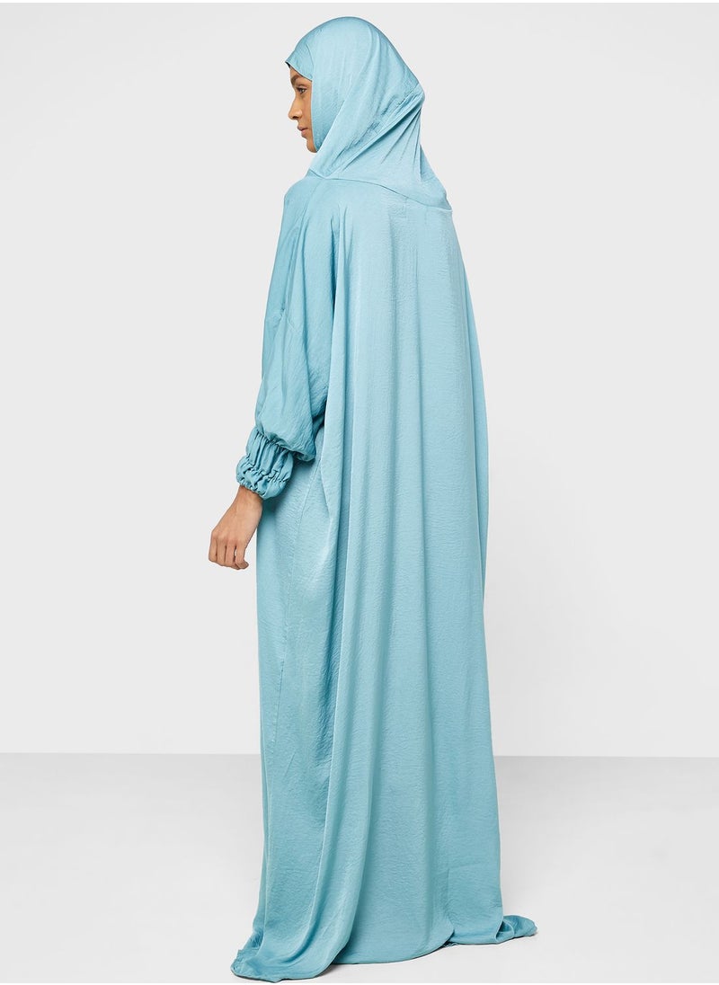hayas closet - Shirred Sleeve Prayer Dress - Image 1