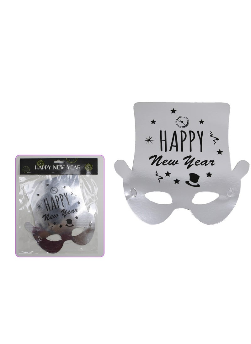 Happy New Year Eye Mask - Set of 2pcs - Ring in the New Year with Style and Celebration