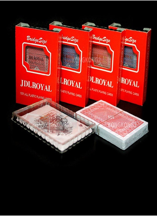 Royal 12 Pcs From JDL ROYAL High Quality Plastic Playing Card - Kotshina For Family & Friends  - Image 2