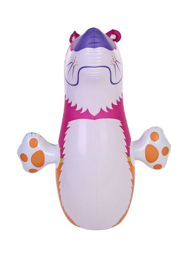 INTEX 3D Inflatable Hit Me Bop Bag 98x44cm - Image 1