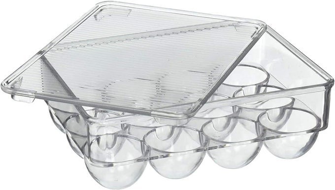 ACRYLIC COVERED EGG STORAGE BOX OR EGG TRAYS FOR REFRIGERATOR