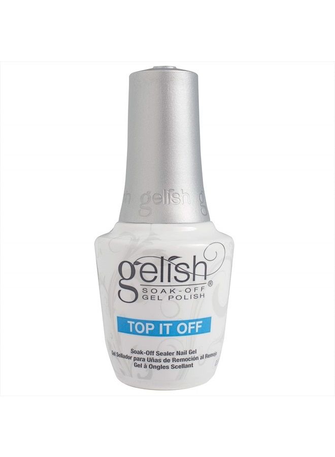 Gelish أساس ديناميكي وزجاجة طلاء أظافر جل مع طبقة علوية (عبوة 2) - Image 3