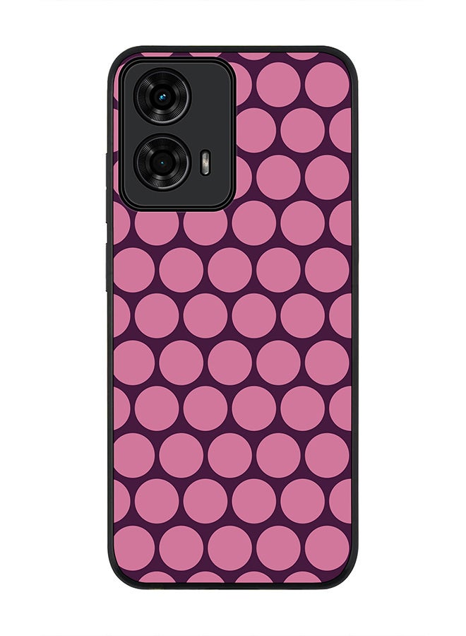 Stylizedd For Motorola Moto G24 / G24 Power Case,Slim fit Camera Protection, Shockproof Thin Phone cover - Purple Honeycombs - Image 1