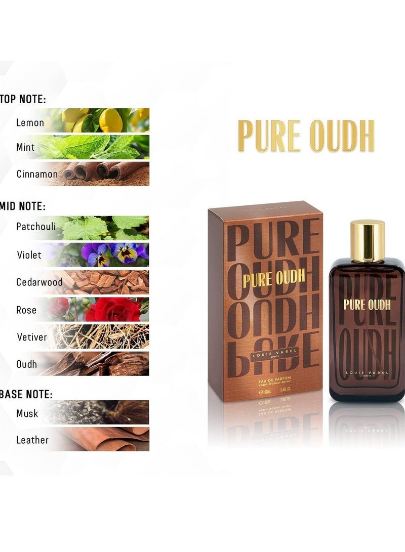 LOUIS VAREL PURE OUDH EDP UNISEX 100ML - Image 5