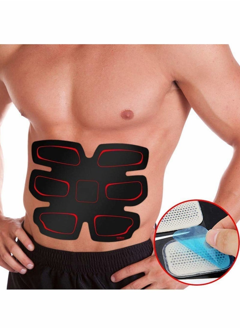 KASTWAVE Abs Trainer Replacement Gel Pads, DELFINO Muscle Stimulator Gel Pads Abdominal Toning Belt Gel Pads Accessories Replacement Pads Muscle for Abs Toner Stimulator Abdominal Muscle Trainer, 36 Pcs  - Image 2