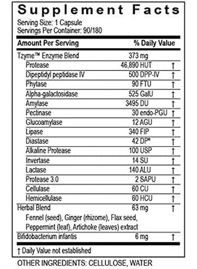 Carbo-G* Capsules - #1 Practitioner Recommended -Digest-Aid, Gut-Health, Designed to Help Encourage Digestion of Gluten and Complex Carbs Supplement by Transformation Enzymes. (180)