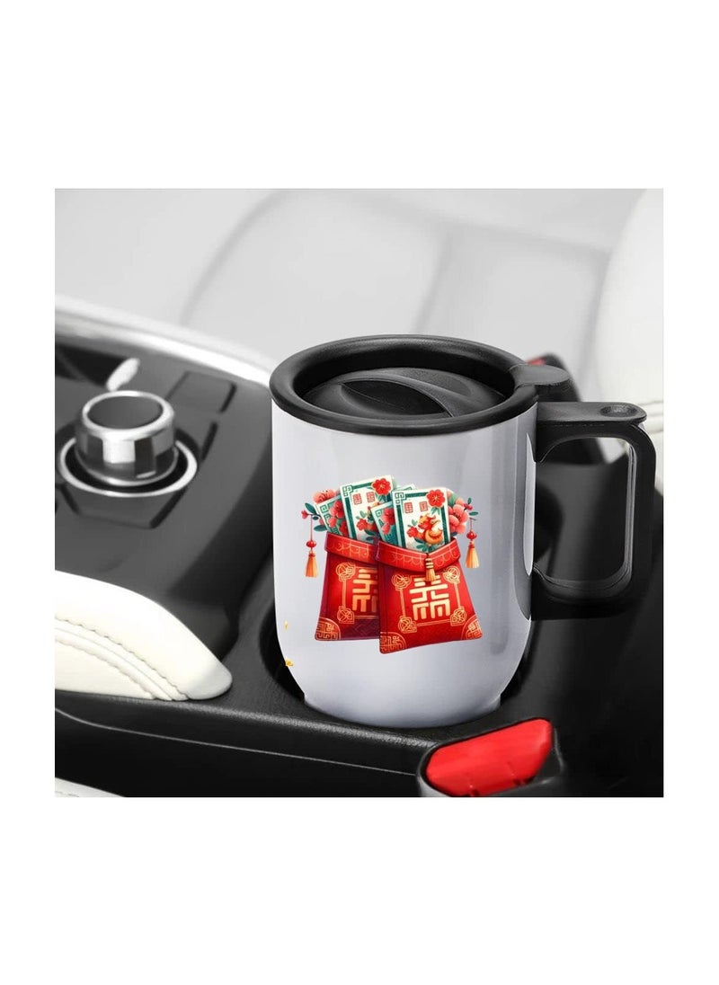 Generic - China Travel Mug–Insulated Stainless Steel Coffee Mug For Hot&Cold Drinks,Perfect For Commuting,Road Trips And Celebrate With Style–Leak-Proof Travel Mug - Image 1