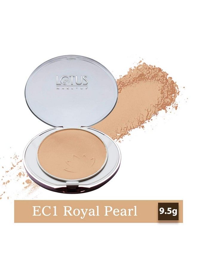 Lotus Makeup Ecostay Ideal Finish Pressed Powder Royal Pearl Royal Pearl 9 G - Image 5