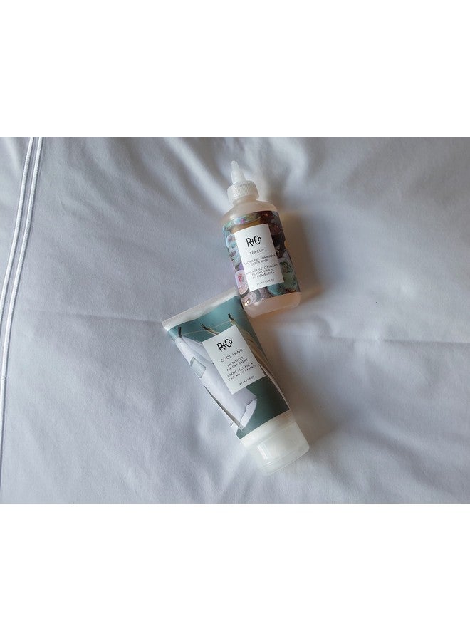 آر+كو كريم R+Co Cool Wind pH Perfect لتجفيف الشعر بالهواء (5 أونصة) | يرطب ويُهدئ ويُنعم الشعر | نباتي وخالٍ من القسوة | - Image 4