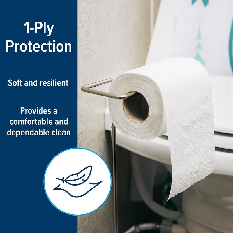Camco RV & Marine Toilet Tissue - 4 Rolls Biodegradable 1-Ply Bath Tissue for Trailer and Motorhome - Image 5