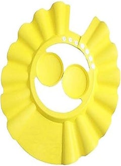 OR Baby shampoo cap ear protector and waterproof shower cap adjustable shampoo cap baby shower hat lovely baby sunshade bath cap-27x30cm 