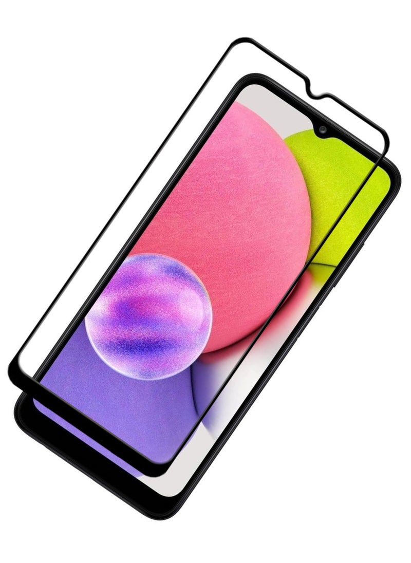 ACLIX Antistatic ESD Dustproof Premium Quality High Definition Tempered Glass Screen Protector Designed For Samsung Galaxy A03s - Image 1