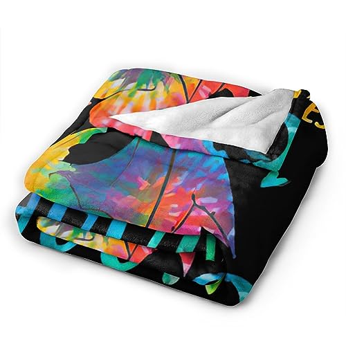 Tijuboni Just A Girl Who Loves Dragons Blanket Soft Warm Cozy Colorful Dragon Throw Blankets for Boys Girls Fuzzy Plush Blanket Fleece Lightweight Flannel Kid Adults Gift for Bed Couch Sofa 60"x50" - Image 5