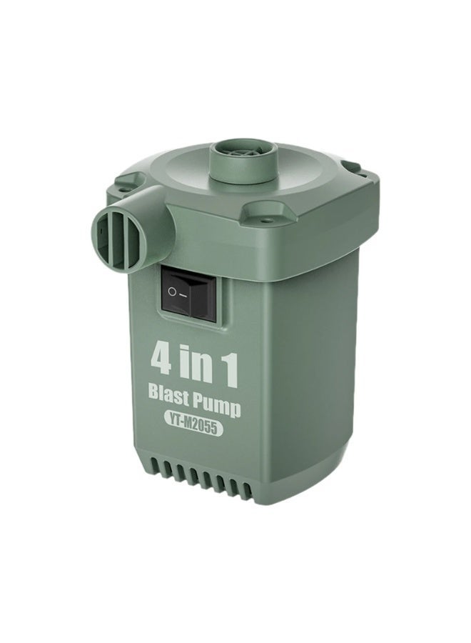 مضخة الهواء المحمولة 4 في 1 (Blast Pump) - رفيقك المثالي للتخييم والرحلات (موديل YT-M2055) - Image 1