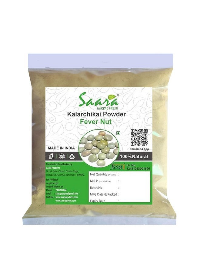 Saara مسحوق سارا العشبي الطازج كالارشيكاي، 100 جرام، نبتة الحمى، كارانجوا، غاجغا، كيسالبينيا بوندوسيلا، مسحوق أنغارهافيلاري، (عبوة 1 × 100 جرام) - Image 1