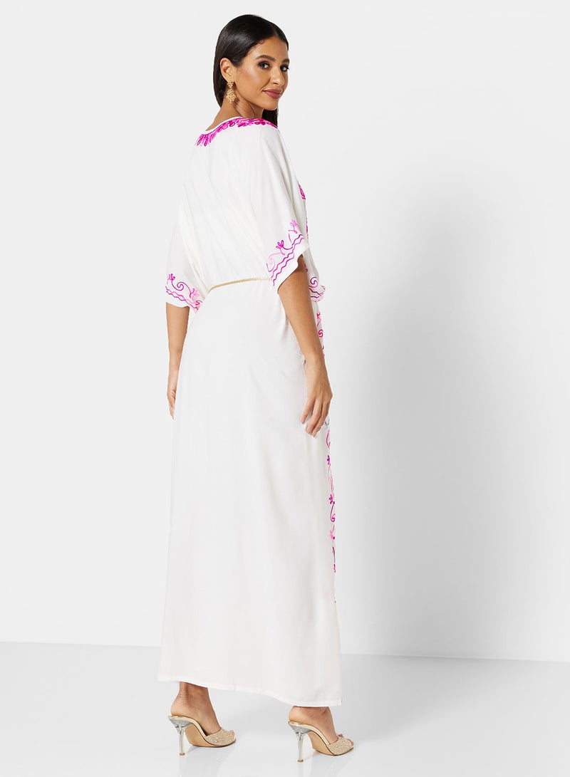 EMBROIDERED KAFTAN