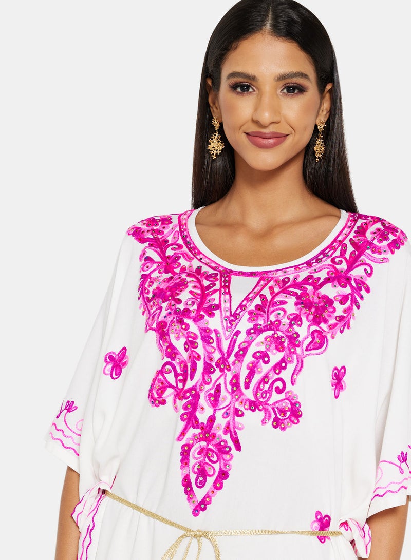 EMBROIDERED KAFTAN