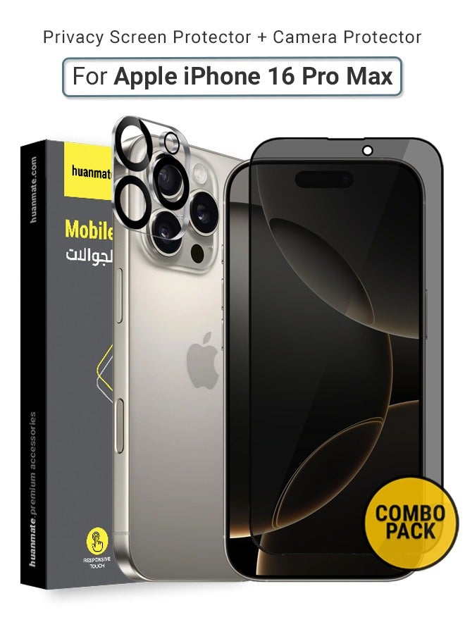 هوان ميت Huanmate Apple iPhone 16 Pro Max Protection Pack