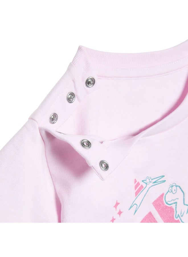 Adidas Adidas I Adiraptor T Pink Training T-Shirts For Infant 0-3M  - Image 3