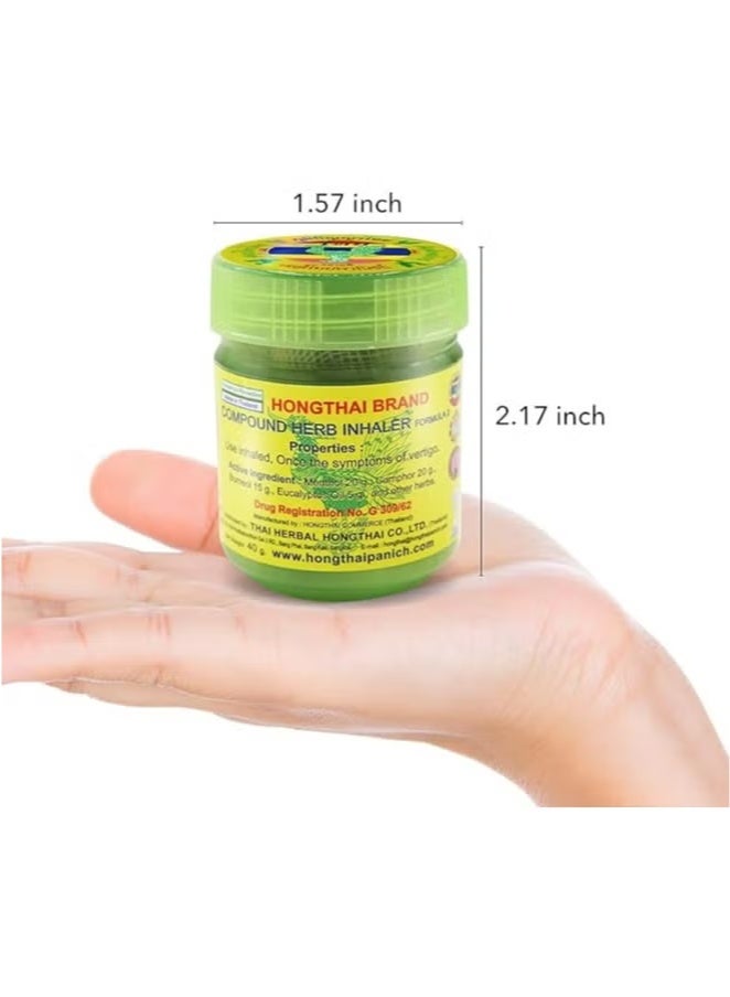 Hong Thai Compound Thai Herb Inhalant, Pack of 3, (Packaging May Vary) - Image 5