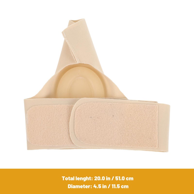 Hallux Valgus Corrector Day Night Bunion Splint Toe Separator Skin Color Left Foot - Image 5