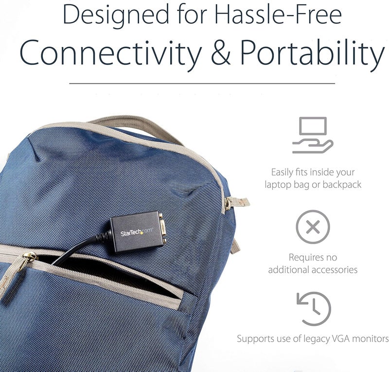 StarTech.com DisplayPort to VGA Adapter - Active DP to VGA Converter with 1080p Video Support - Image 4