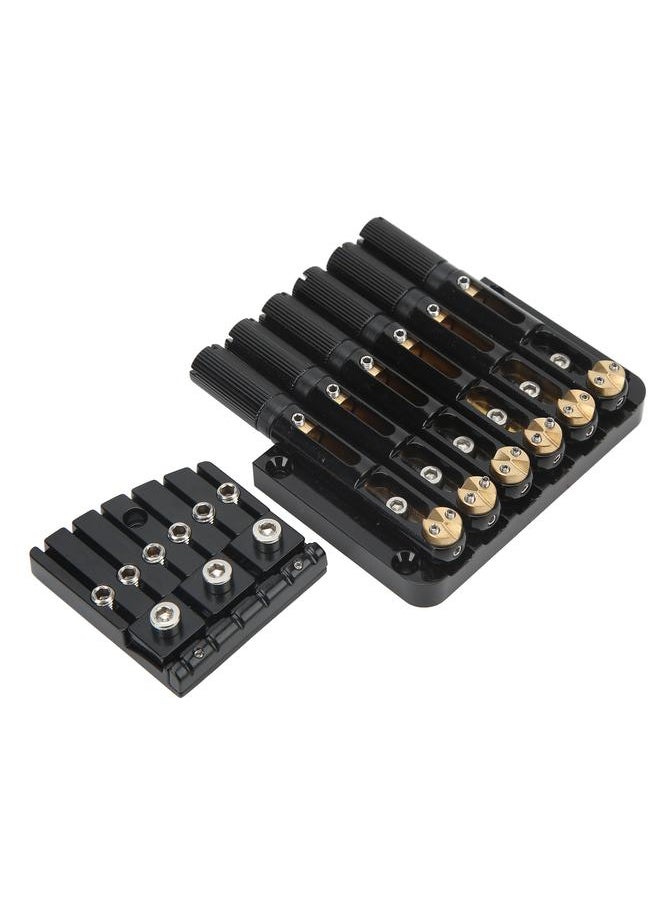 Thoraya - 6 String Headless Guitar Bridge Retro Style Metal High Hardness Headless Guitar Replacement Bridge - Image 1
