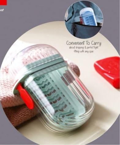 Aekatray Travel Soap Box - Plastic Transparent Waterproof Portable Soap Dish Box for Travel, Camping & Outdoor, Leakproof Soap Box Case with Lid Draining Soap Bar Holder Dish Container - Image 3
