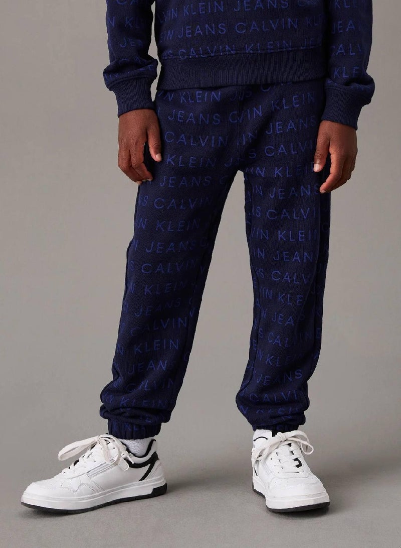 Calvin Klein Jeans Straight Logo Joggers - Image 1
