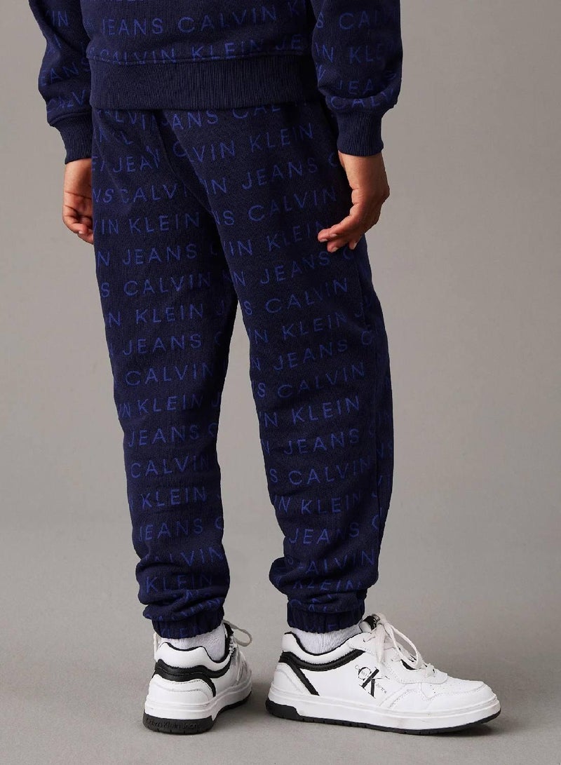 Calvin Klein Jeans Straight Logo Joggers - Image 2