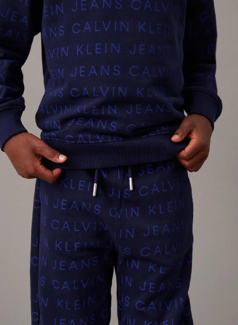 Calvin Klein Jeans Straight Logo Joggers - Image 3